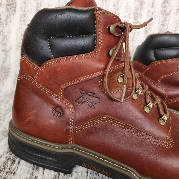 Wolverine "Raider" 6" Work Boot Carbon Toe Brown Leather W02419 | Men's Size 13 - Picture 9 of 15